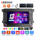 4G Autoradio Carplay Android 13 4+64G GPS NAV KAM Für VW GOLF 5 6 Touran Tiguan