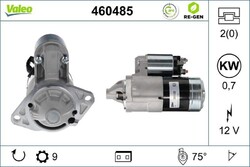 VALEO Starter Anlasser Startanlage ohne Pfand VALEO RE-GEN AT 460485