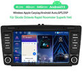 4+64G Android GPS Autoradio Carplay für Skoda Octavia Rapid Roomster Superb Yeti