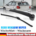 Heck Scheibenwischer + Arm Hinten Kit Für VW Golf 4 5 Passat 3B 3BG Kombi Polo