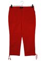 PETER HAHN 7/8-Hose Damen Gr. DE 40 rot Casual-Look