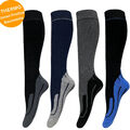 4-8 Paar Kniestrümpfe Thermosocken Wintersocken Wollsocken Vollfrottee THERMO