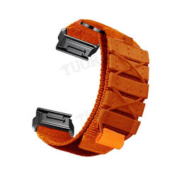 Für Garmin Fenix 3 HR 5 5X Plus 6 6X Pro 7 7X S70 Quickfit Nylon Armband Ersatz