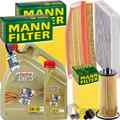 MANN INSPEKTIONSPAKET+6L CASTROL 5W-30 ÖL passend für BMW 2er ACTIVE TOURER X1