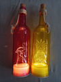 LED Glasflaschenlicht Flamingo Ananas Flaschenlicht Beleuchtung