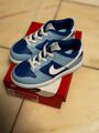 Nike Dunk Low Retro Schuh für Babys und Kleinkinder Argon Blue Flash ( EUR 27 )