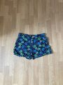 Shorts blau grün Viskose Gr.38  Yessica C&A