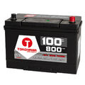 Asia Autobatterie 12V 100Ah +Plus Pol Rechts Batterie Starterbatterie Japan KFZ 