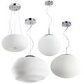 Pendellampe Weiss HANG.8.300 Pendelleuchte Hängeleuchte E27 Deckenlampe Leuchte