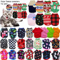 Haustier Hund Katze Warmer Pullover Weste Fleece Mantel Jacke Welpen T-Shirt 、