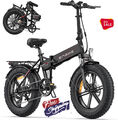 ENGWE EP-2 PRO 20 Zoll Fat Bike E-Bike Elektrofahrrad 750W/250W E-Mountainbike