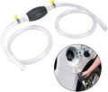 Benzinpumpe Umfüllpumpe Handpumpe mit 2 Meter PVC-Schlauch Notpumpe Ölpumpe V