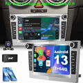 DAB+ 2+64G Autoradio Android 13 KAM Für Opel Astra H Corsa C D Meriva A Zafira B