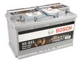 BOSCH Autobatterie, Starterbatterie 12V 80Ah 800A 4.55L  