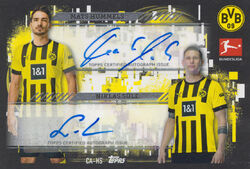 Match Attax 22/23 2022 2023 Autogrammkarte CA-HS Mats Hummels Niklas Süle