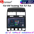 Für VW Touareg 7L6 7L7 7LA Carplay Android13 Autoradio GPS NAVI BT FM SWC 6+128G