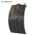 200W Flexible Solarpanel Monokristallin Solarmodule 18V Wohnmobil Boot