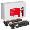 dots  schwarz Toner kompatibel zu brother TN-421BK, 2er-Set