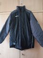 Herren/Jungen Jacke Parka v. Sport Saller Gr M, Schwarz mit Druck SG Fussb. Neu