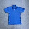 LACOSTE Herren Poloshirt Kurzarm Gr. S Polohemd Logo Polo T-Shirt A3506 Blau