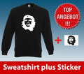 Sweatshirt mit Che Guevara Fruit of the Loom Set-In Sweat