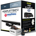 Für VW Crafter 2E Kasten, Bus Anhängerkupplung starr +eSatz 7pol uni 06- Set NEU