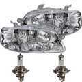 Scheinwerfer Set für Daewoo Kalos Bj. 02-07 4-Türig inkl. PHILIPS Lampen