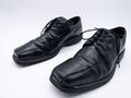 Bugatti Herren Businessschuh Halbschuh Schnürschuh schwarz Gr. 42 EU Art.6191-98