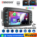 Android 13 64G Für Mercedes Benz CLK W209 W203 W463 W168 Autoradio WIFI GPS Navi