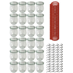 24 Weck Gläser 220 ml Tulpengläser Einmachgläser Sturzgläser Ein Weckgläser Glas