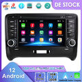 Für Audi TT MK2 8J 2006-2012 Autoradio Android 12 GPS Navi Carplay Bluetooth DSP