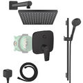 Hansgrohe Unterputz Talis Duschsystem Regendusche Dusche Set Kopfbrause schwarz