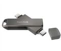 SanDisk iXpand Flash Drive Luxe/ USB Stick 128GB Speicherkapazität NEU