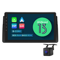 Für BMW E46 3er 318 320 325 M3 DAB+ USB Android 13 6+64GB Autoradio GPS Navi RDS