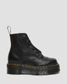 Dr.Martens - Amphibisch Damen Mit Platform Sinclair Schwarzes Leder