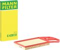 MANN FILTER C 4287/2 LUFTFILTER - FÜR SEAT, SKODA, VW Polo 3, Golf 4 1.4 1.6