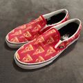 Vans Slip-On Pizza Rot Größe 44 Wie NEU