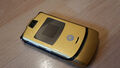 Klapphandy Motorola RAZR V3 Gold ohne Vertrag 36 Monate ( 3 Jahre ) Gewähr