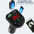 Bluetooth FM Transmitter Auto MP3 Player USB Stick KFZ SD AUX Freisprechanlage