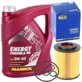 ÖLFILTER + 5 LITER 5W-40 MOTORÖL MANNOL ENERGY FORMULA PD für OPEL GM DEXOS 2