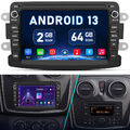 DAB+ Für Renault Dacia Duster Dokker Android 13 64G Carplay Autoradio GPS 2+64GB