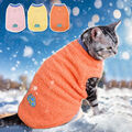 Haustier Katze Hundepullover Warme Winterkleidung Welpe Katzenmantel Pullover