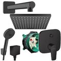 Hansgrohe Unterputz Talis E schwarz Duscharmatur Regendusche Duschsystem black