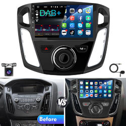 DAB+ Android 13 Autoradio Für Ford Focus MK3 2012-2018 GPS Navi WIFI BT RDS 32GB