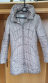 gesteppte Winter-Long-Jacke Gr. 38; sandfarben; Marie Lund