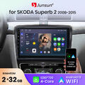 Android 13 Für Skoda Superb 2008-2013 Carplay 10" Autoradio GPS Navi WIFI BT SWC