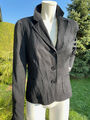 ST. EMILE Designer Damen Jersey Blazer - Gr. 36/38 - Schwarz