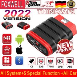 THINKSAFE Pro Profi KFZ Diagnosegerät Auto OBD2 Scanner Auslesegerät All System 