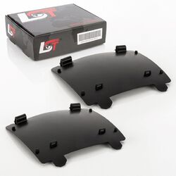 2x Radkasten Abdeckung Zugang Lampe schwarz vorne LR für OPEL ASTRA H ZAFIRA B