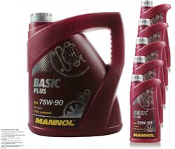 9 L Original MANNOL Getriebeöl Basic Plus 75W-90 API GL 4+ Gear Oil 11191859